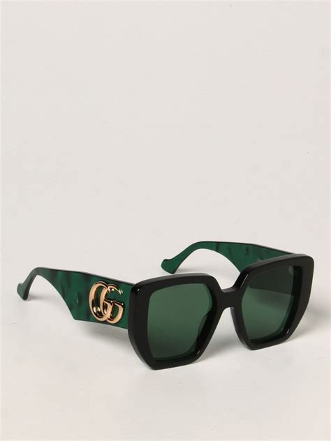 gucci glasses green|gucci green glasses frames.